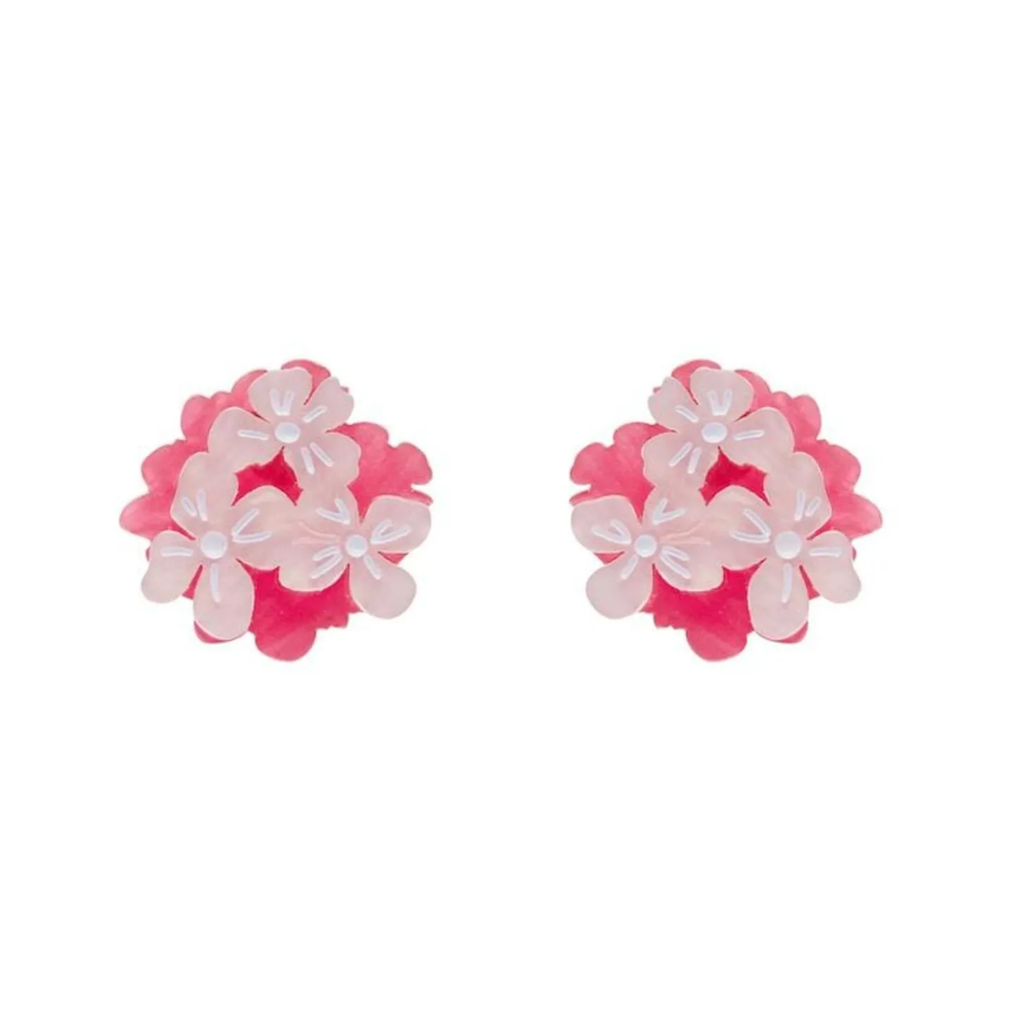 Heartfelt Hydrangea Earrings