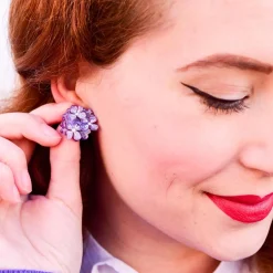 Heartfelt Hydrangea Earrings