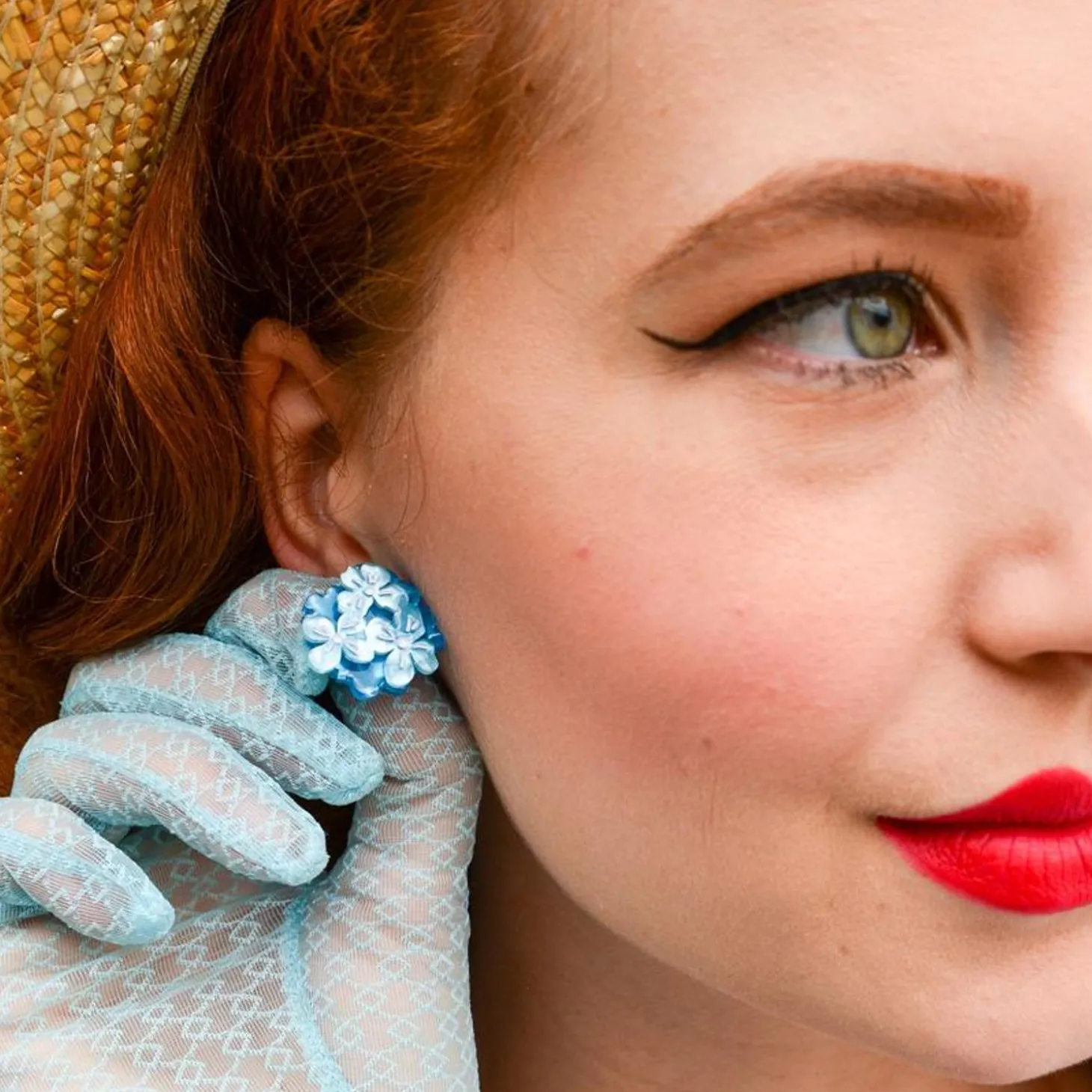 Heartfelt Hydrangea Earrings