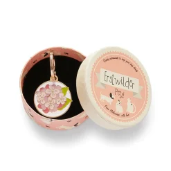 Heartfelt Hydrangea Enamel Pet Charm