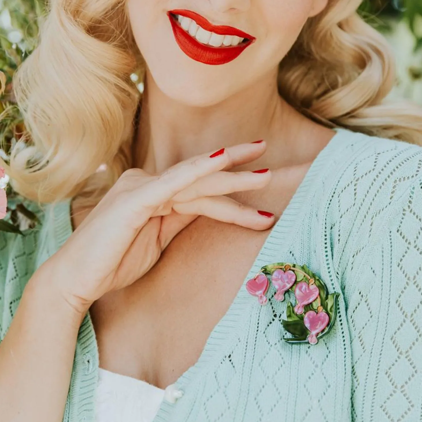 Heart-To-Heart Brooch