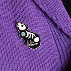 Hell Bound Howler Enamel Pin