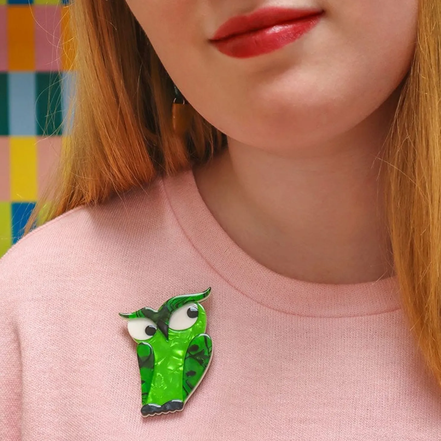 Herb'S Hot Hoot Brooch