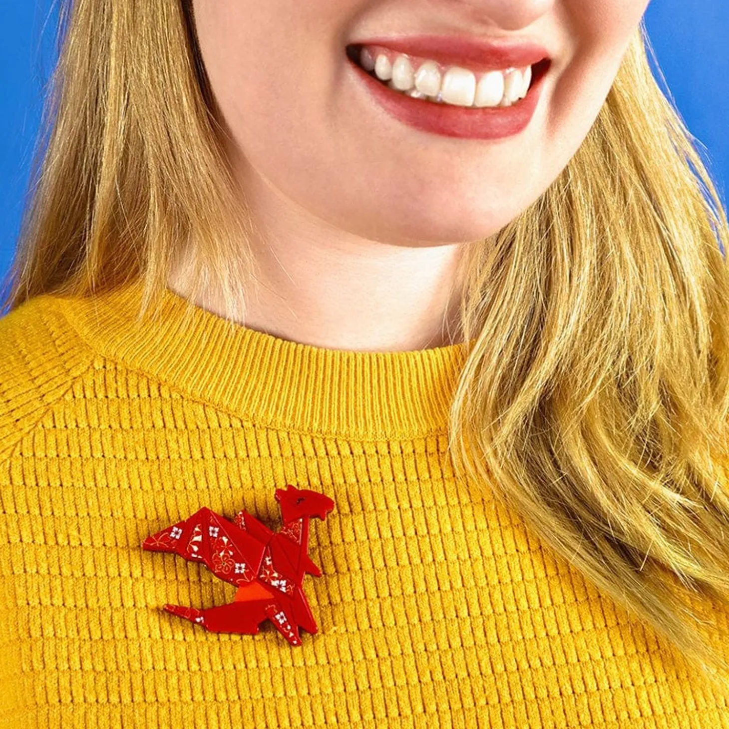 Here Be Dragon Brooch