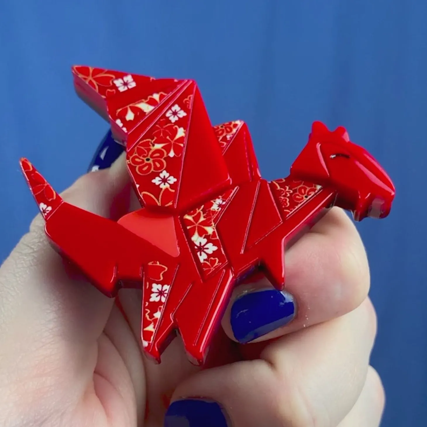 Here Be Dragon Brooch