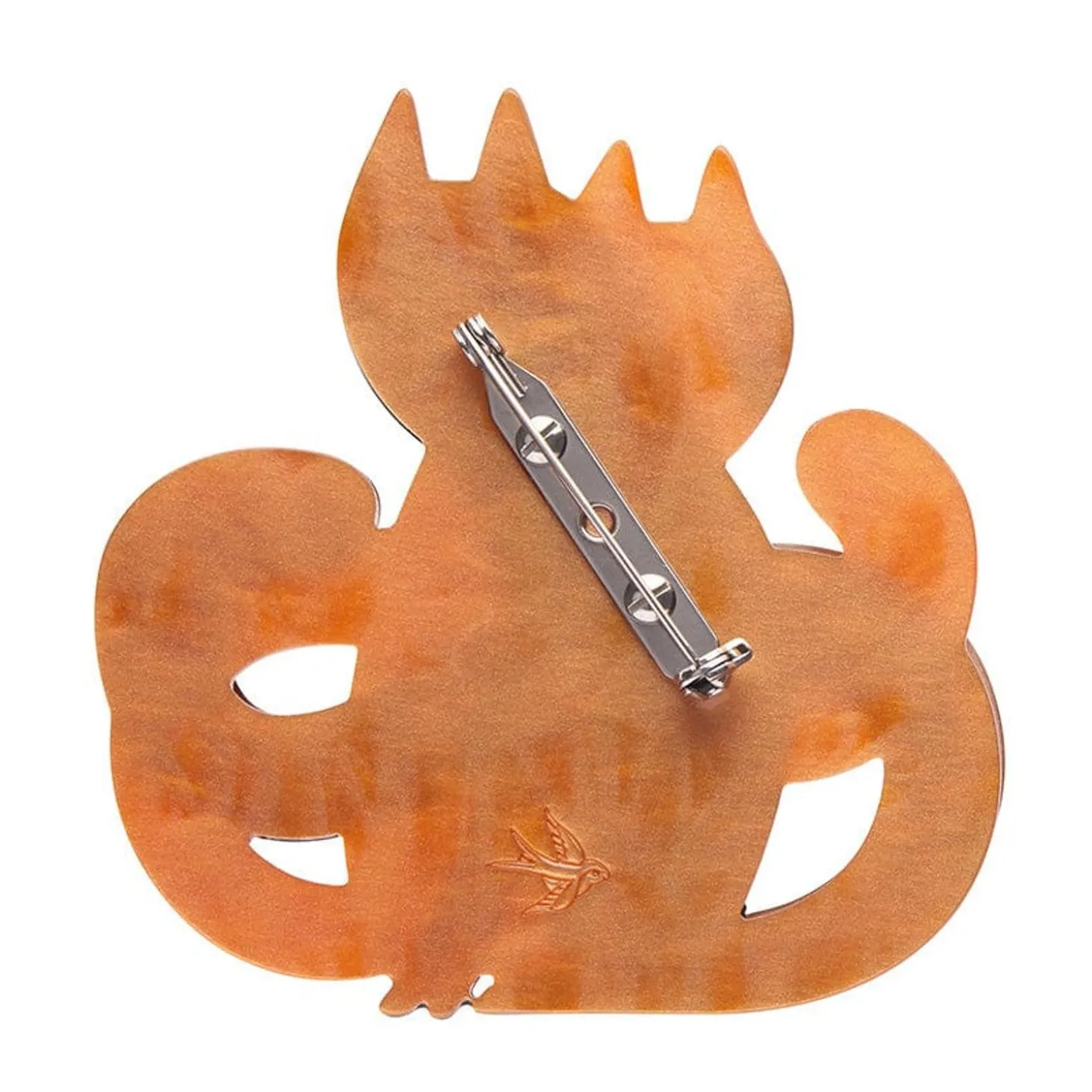 Hide And Seek Cats Brooch