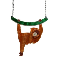 Hold On Louie Orangutan Necklace