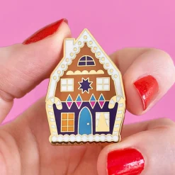 Holiday Home Enamel Pin