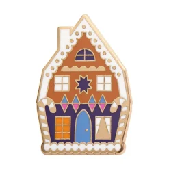 Holiday Home Enamel Pin