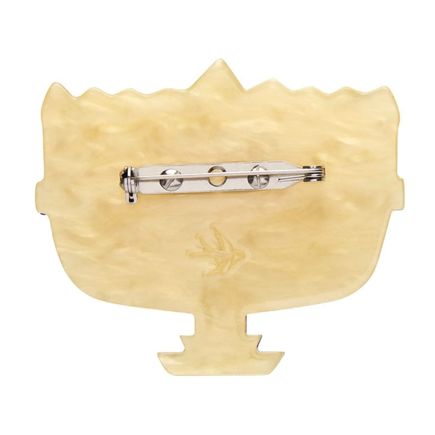 Holiday Lamp Brooch