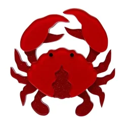 Huggable Decapod Brooch
