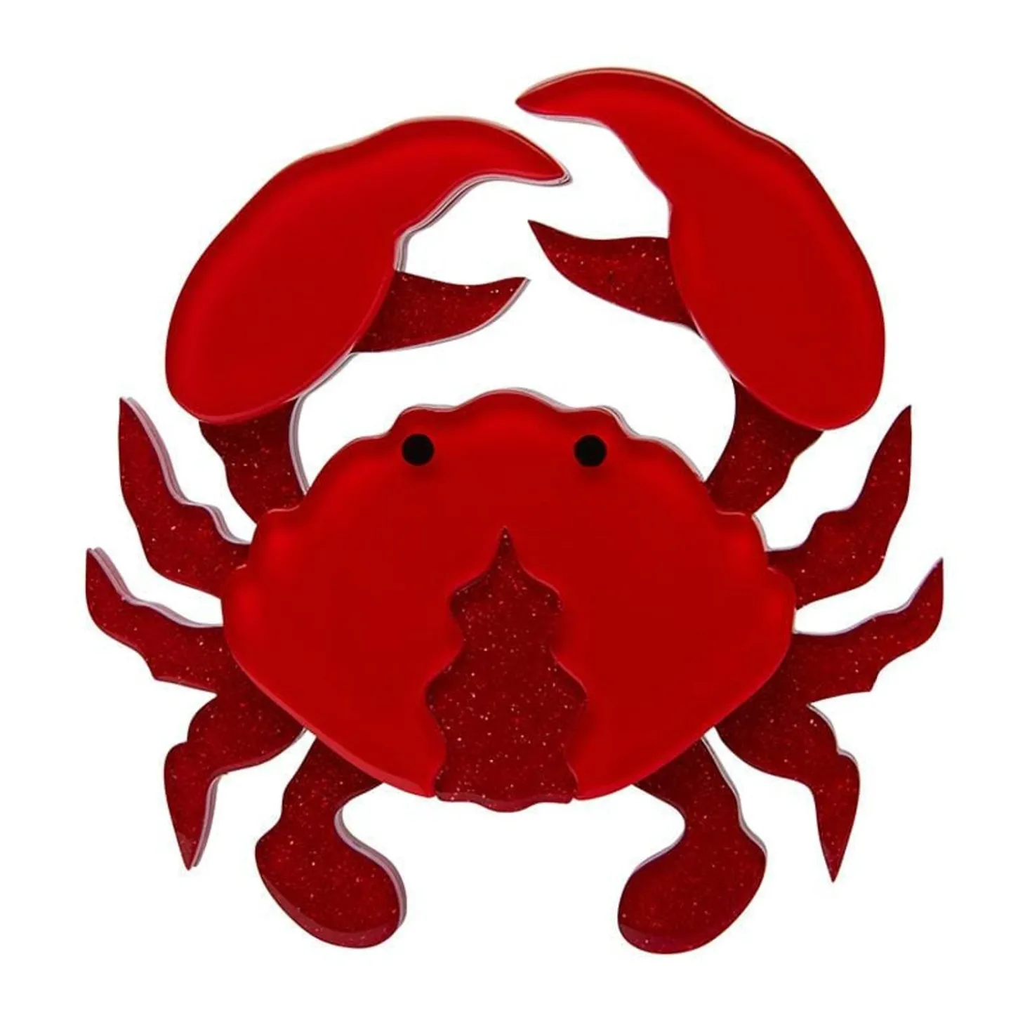 Huggable Decapod Brooch