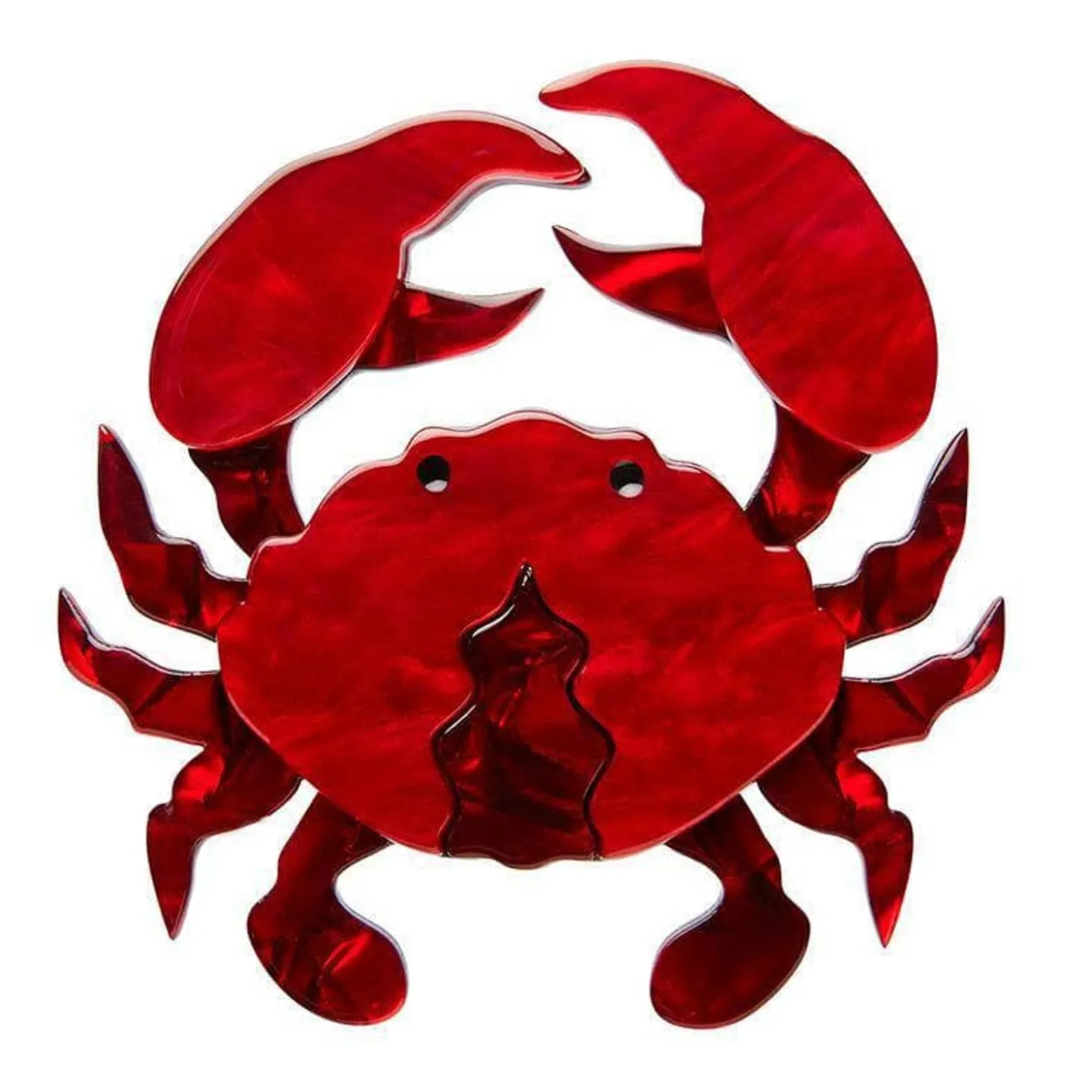 Huggable Decapod Brooch
