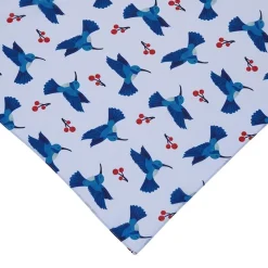 Hyacinth Hummingbird Head Scarf