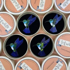 Hyacinth The Hummingbird Brooch