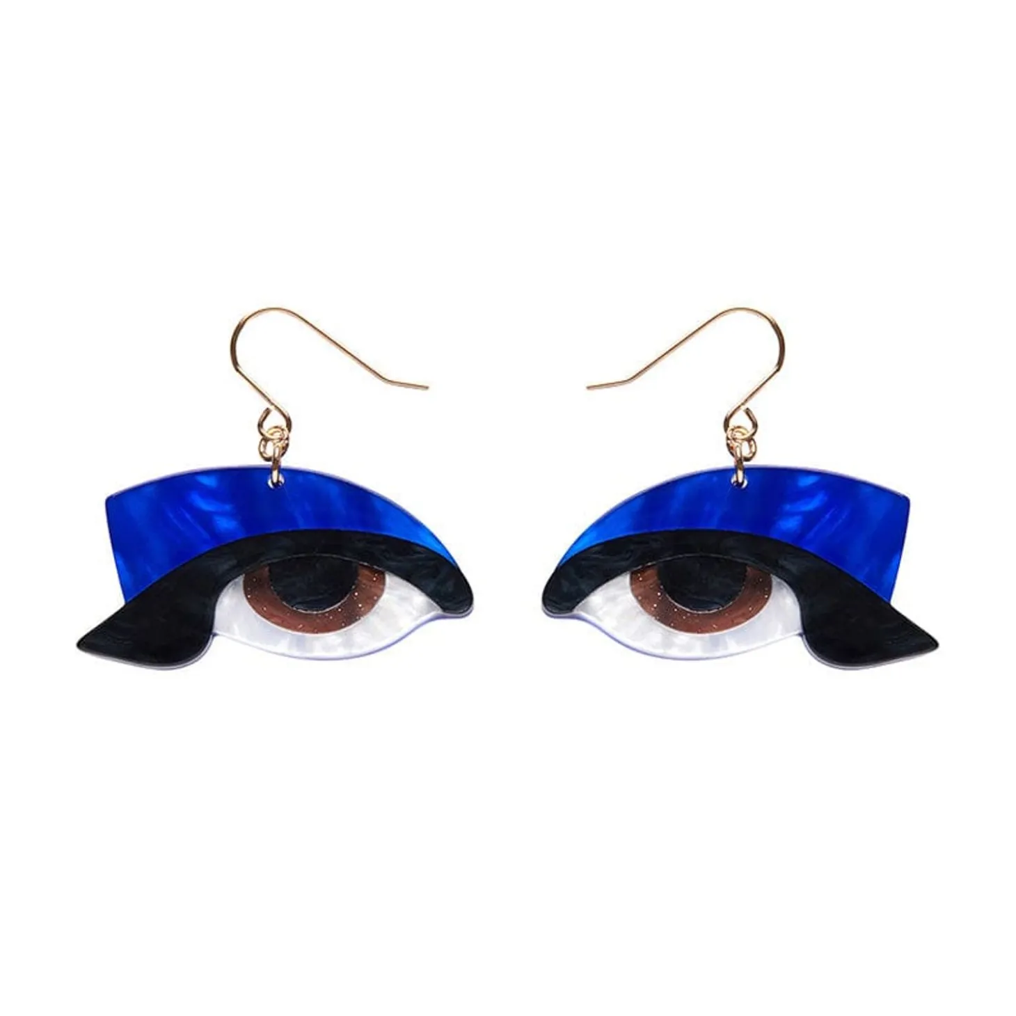 Hypnotic Gaze Drop Earrings