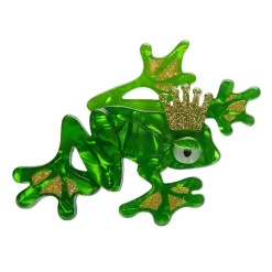I Kissed A Prince Brooch
