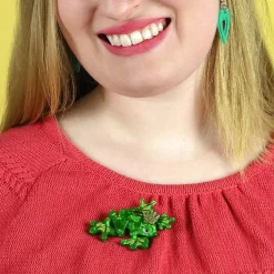 I Kissed A Prince Brooch