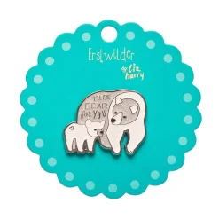 I'Ll Be Bear For You Enamel Pin