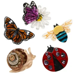 Insect Minis Brooch Set - 5 Pack