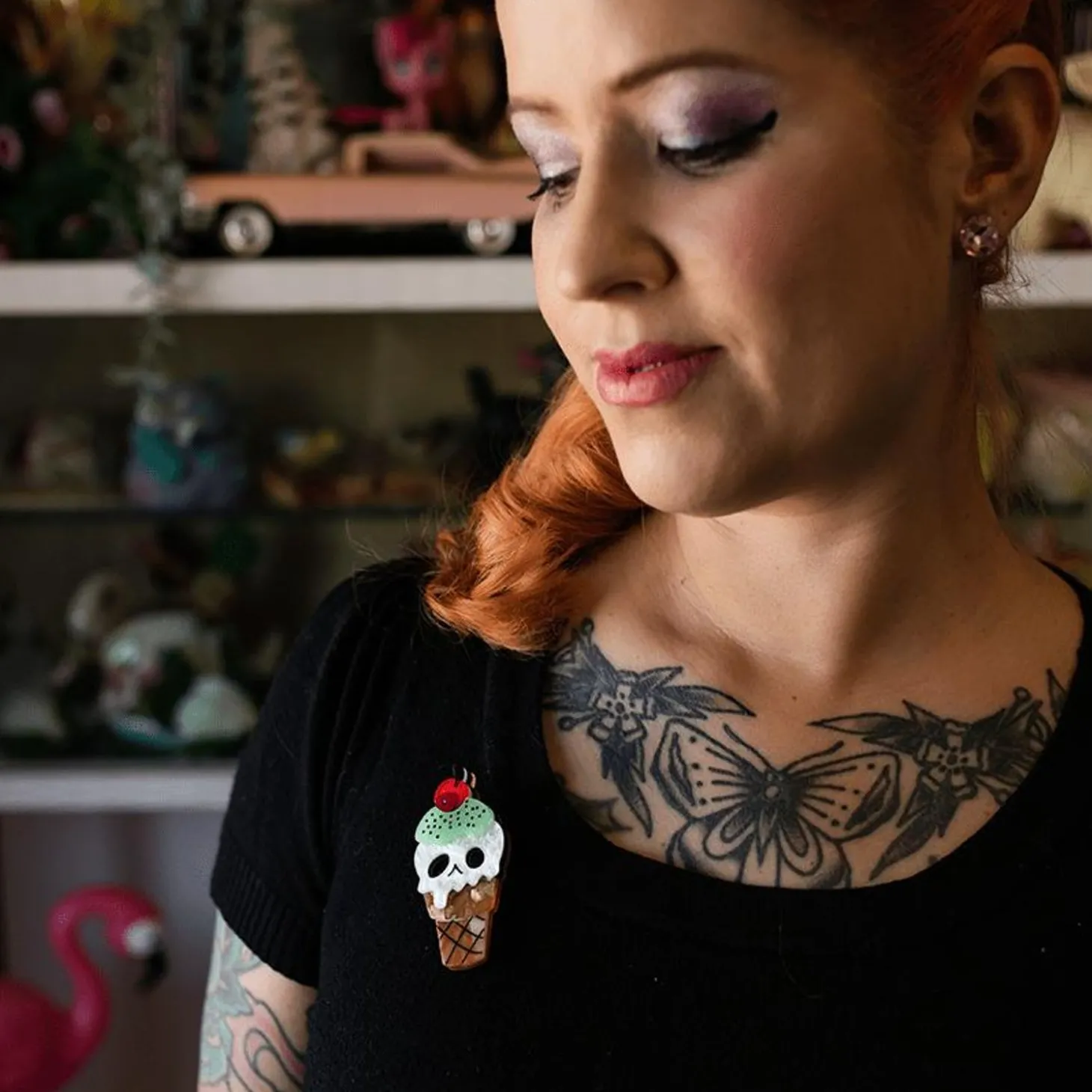 I-Scream Brooch