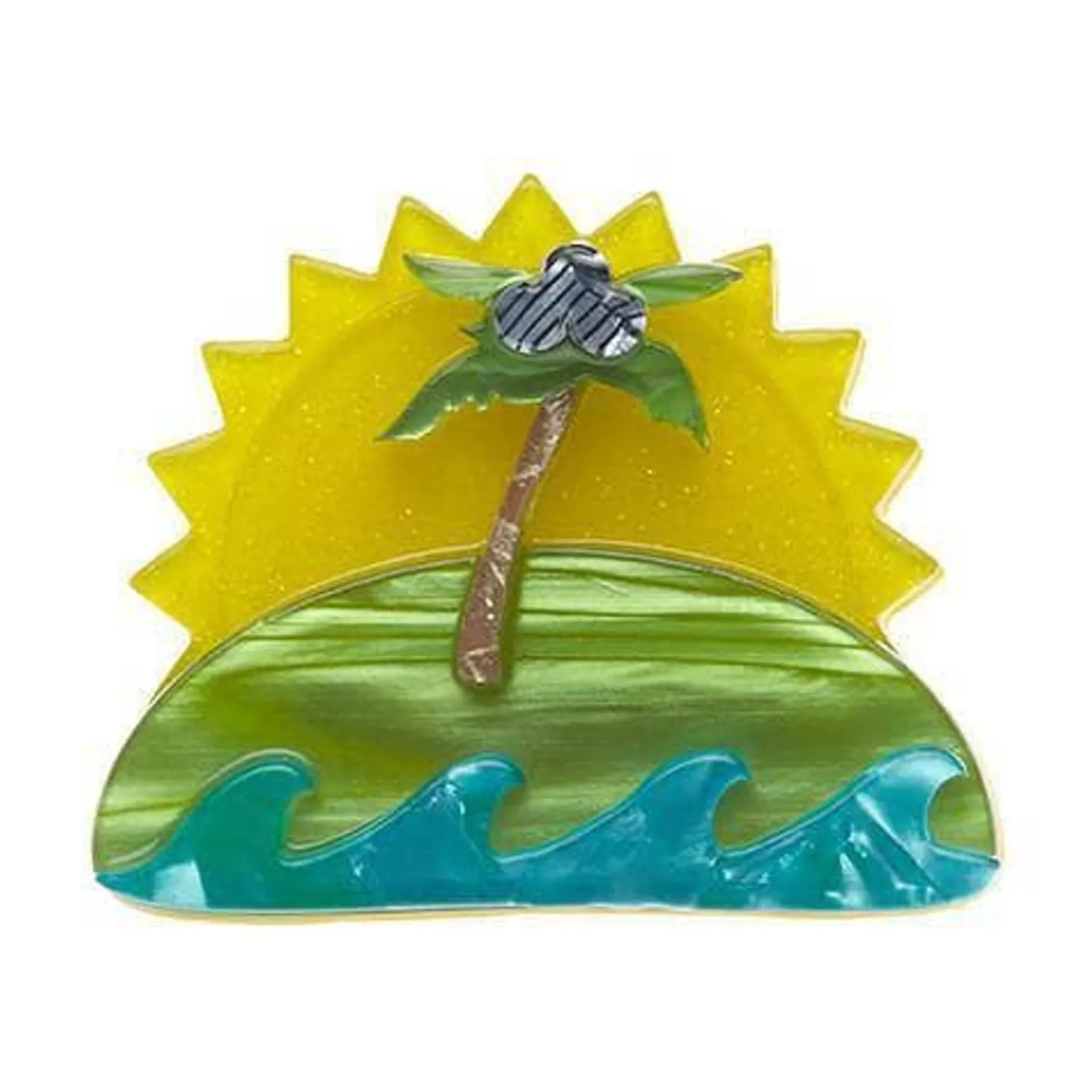 Island In The Sun Brooch