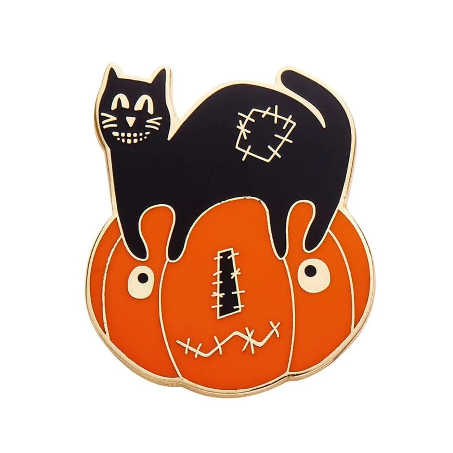 Jack & The Cat Enamel Pin
