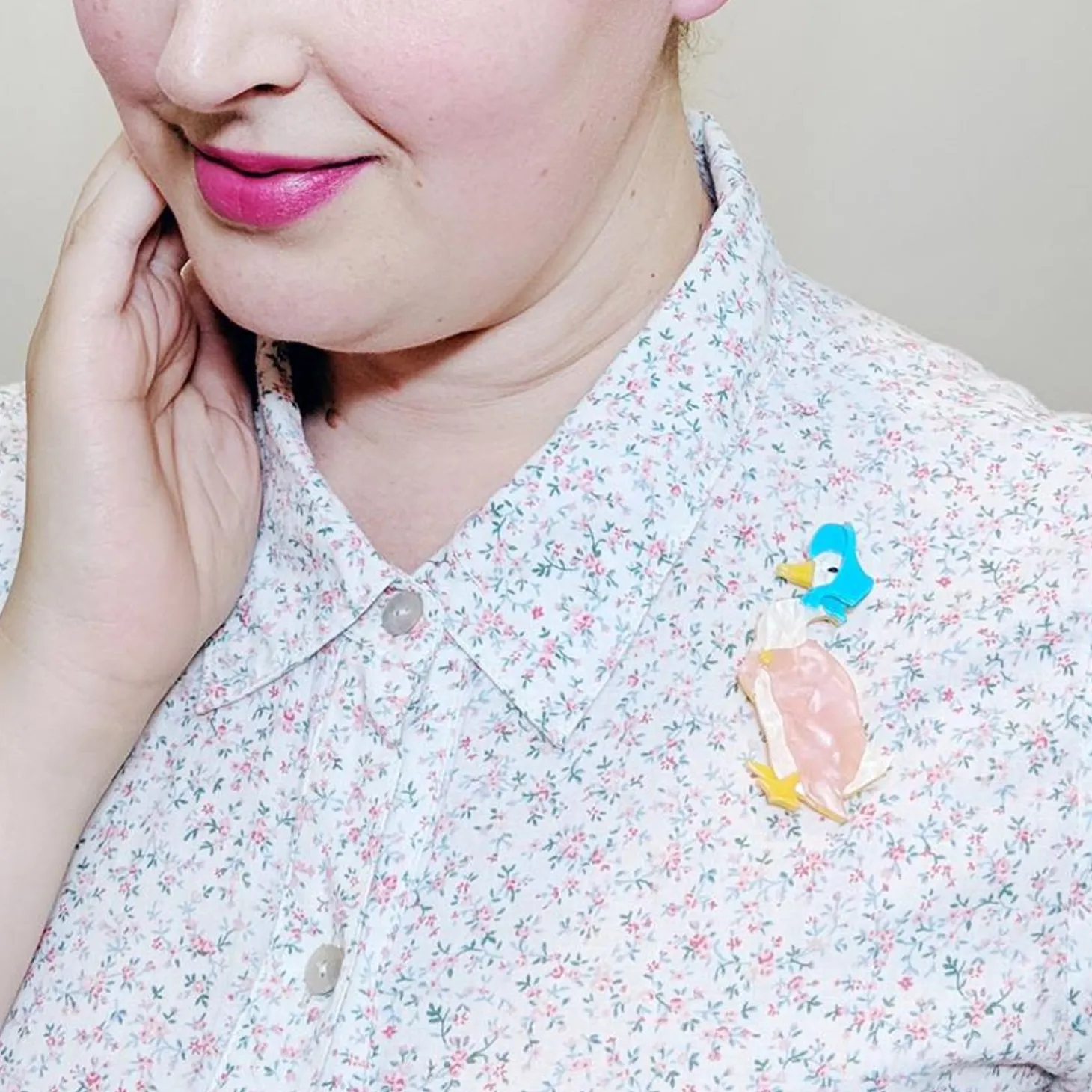 Jemima Puddle-Duck Brooch