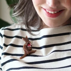 Joey'S First Christmas Brooch