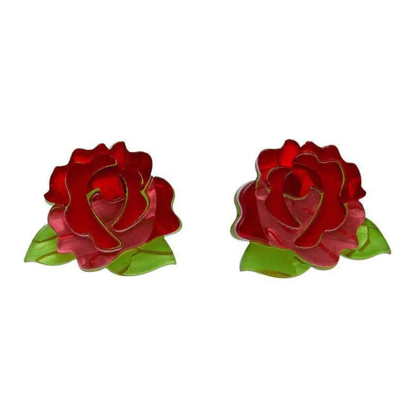 Juliet'S Blooms Rose Earrings