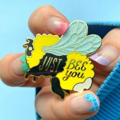 Just Bee You Enamel Pin