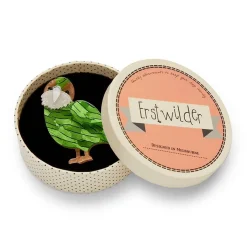 Kakapo On Show Brooch