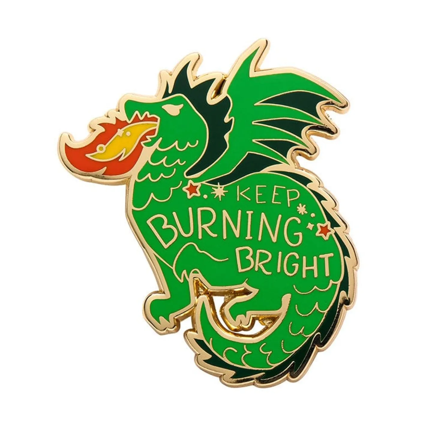 Keep Burning Bright Enamel Pin