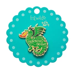Keep Burning Bright Enamel Pin