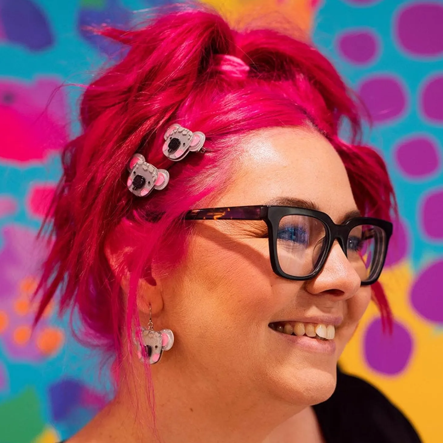 Keith The Koala Hair Clips Set - 2 Piece