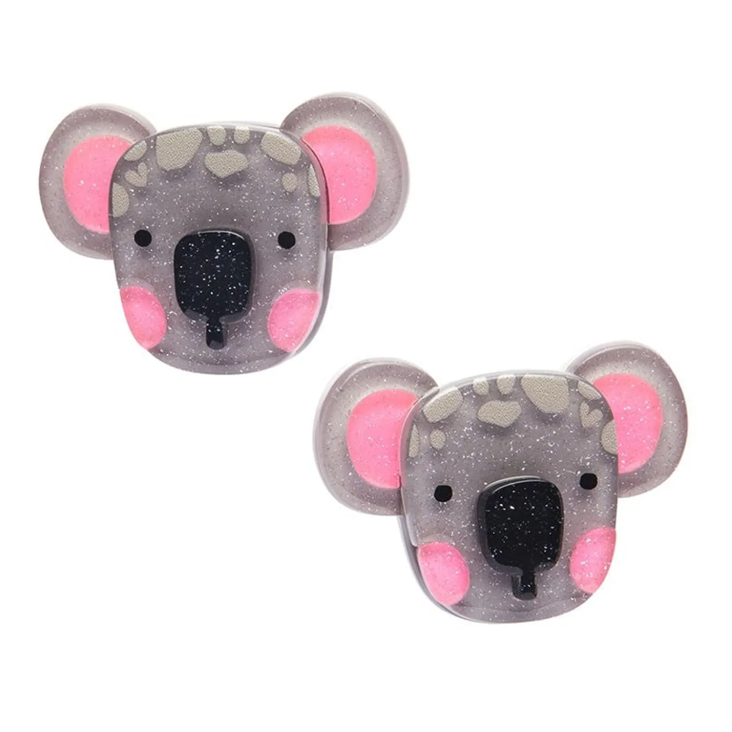 Keith The Koala Hair Clips Set - 2 Piece