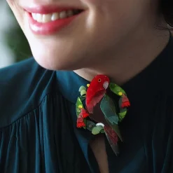 King Of Christmas Brooch