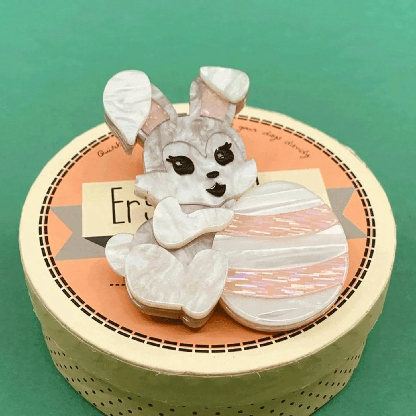 Kit & Egg Brooch