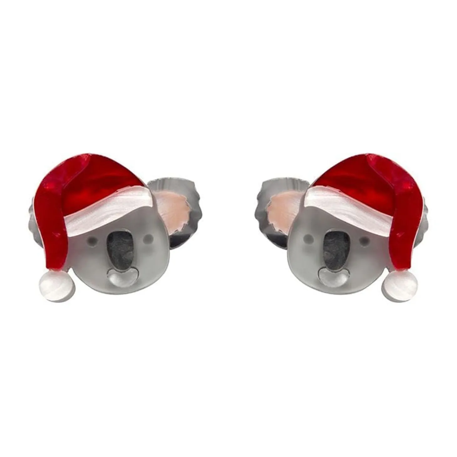 Koala Claus Earrings