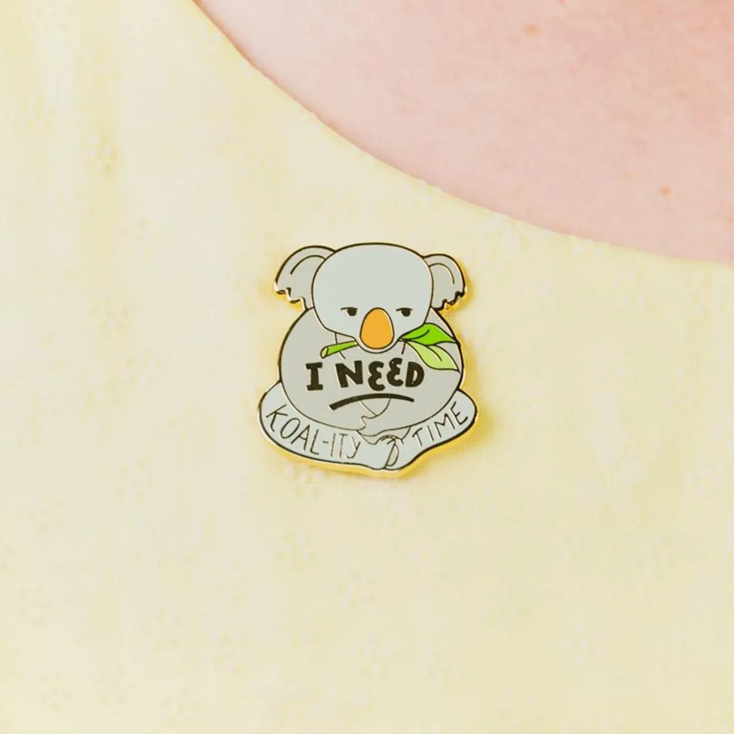 Koal-Ity Time Enamel Pin