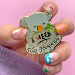 Koal-Ity Time Enamel Pin