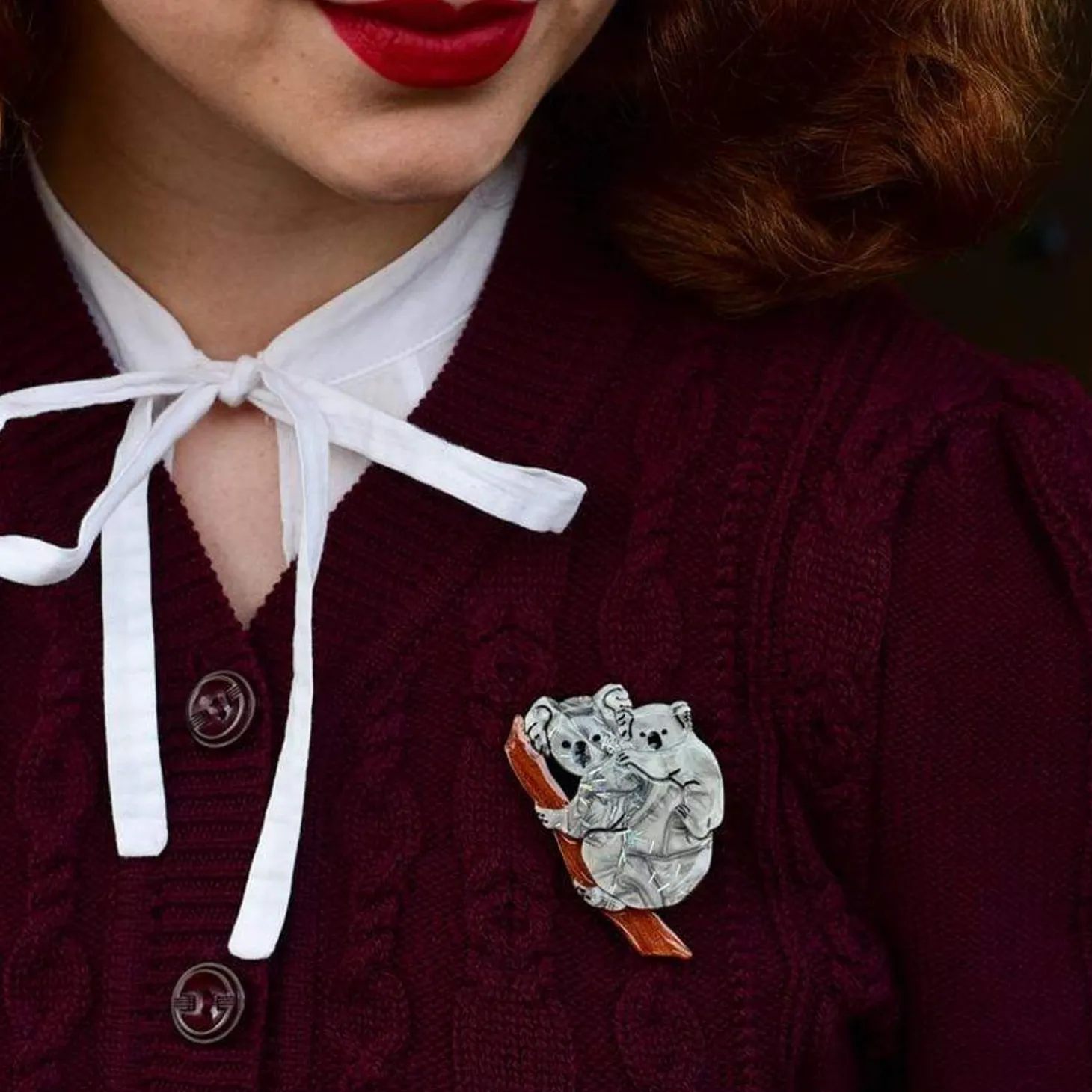 Koolah And Guula Brooch