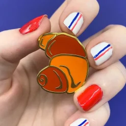 La Croissant Enamel Pin