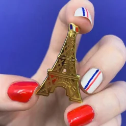 La Dame De Fer Enamel Pin