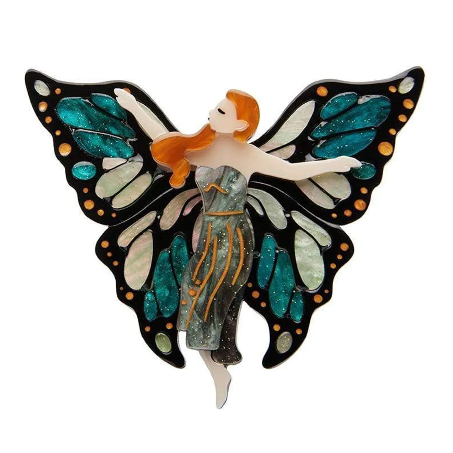 La Fee Verte Brooch