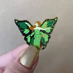 La Fee Verte Enamel Pin