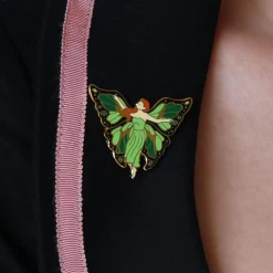 La Fee Verte Enamel Pin