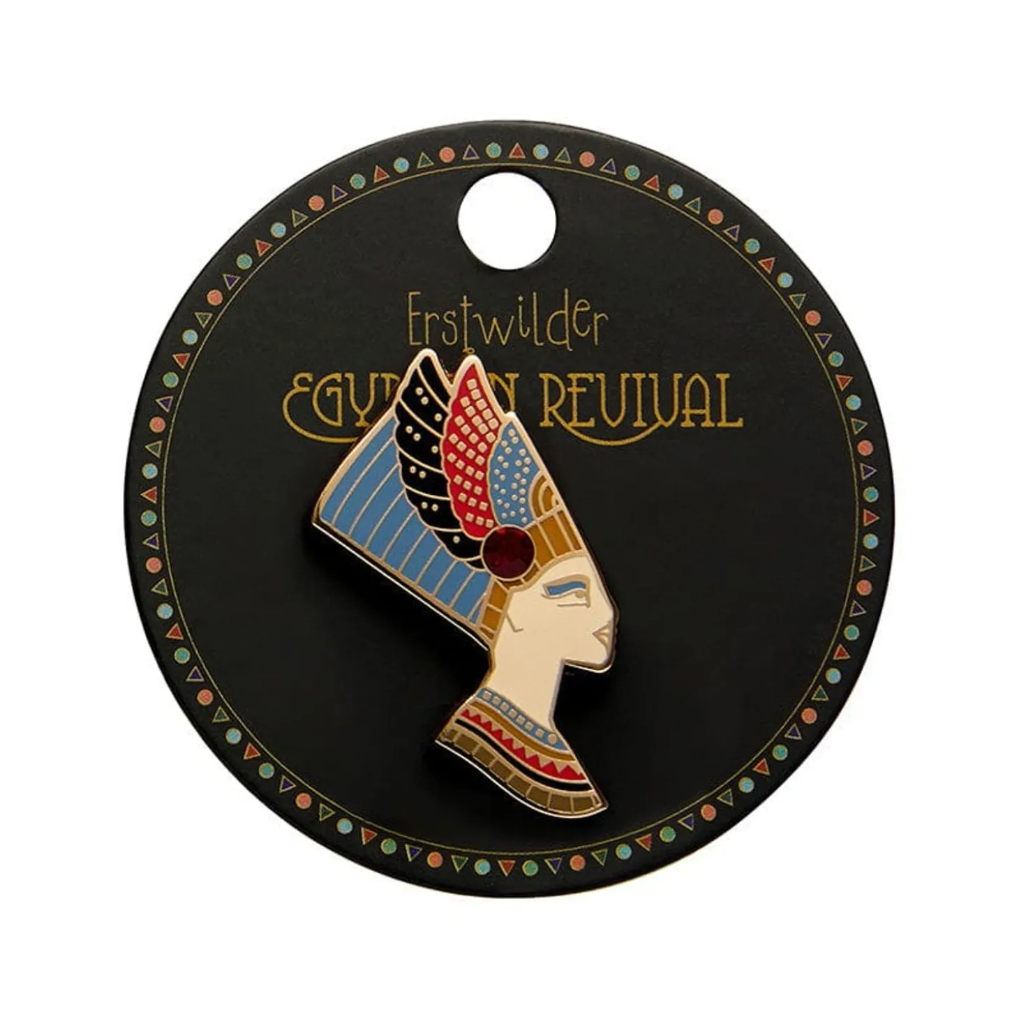 Lady Of Grace Nefertiti Enamel Pin