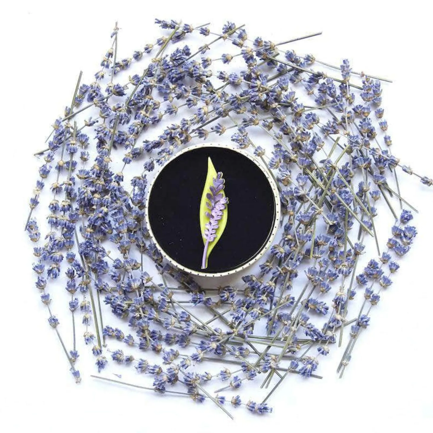 Lavender Daze Brooch