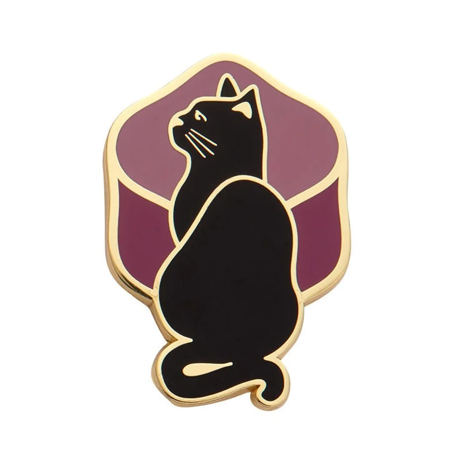 Le Chat Miaule Enamel Pin